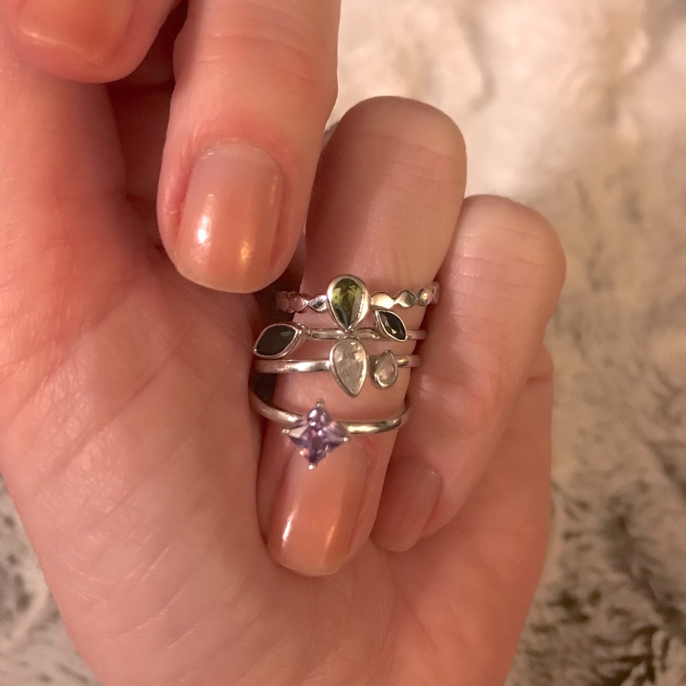 Pandora stacking rings